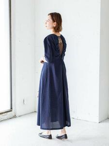 IENA★イエナ　サッカーギンガムデザインワンピース　36 ¥20,900