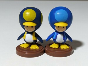 レア　スーパーマリオ　チョコエッグ　ペンギンキノピオ　黄色　青