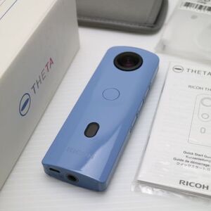 新品同様 THETA SC2 ブルー 本体 中古 あすつく 土日祝発送OK