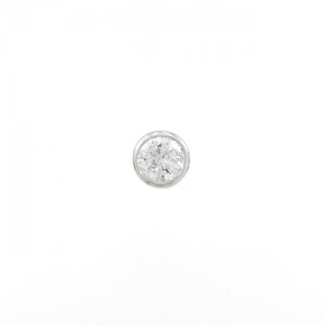 【リメイク】PT/ST ダイヤモンド ピアス 片耳 1.002CT E I1 Fair