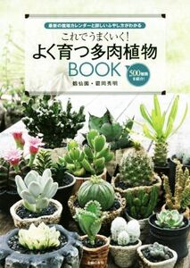 これでうまくいく！よく育つ多肉植物BOOK 最新の栽培カレンダーと詳しいふやし方がわかる/?岡秀明(著者)