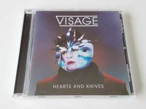 VISAGE / Hearts And Knives CD BLITZCLUB RECORDS EU BZCR012 英ニューロマンティック,NEW WAVE,2013年29年ぶり4th,Steve Strange,美品