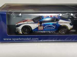 新品 1/43 スパーク SPARK Aston Martin Vantage GTE No.99 Le Mans 2017 Beechdean AMRA. Howard - R. Gunn - O. Bryant