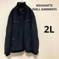 【2L】ROUSHATTE SHELL GARMENTS＊ジャケット＊黒