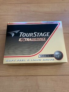 新品・未使用！ ブリジストン TOURSTAGE EXTRA DISTANCE ツアーステージ エキストラディスタンス 1ダース (12個 ホワイト) 