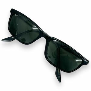 美品 Ray-Ban レイバン サングラス 眼鏡 小物 アイウェア ファッション ブランド W2954 グリーン ボシュロム hand crafted frame スクエア
