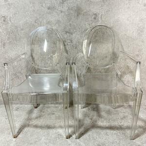 Kartell chair ルイゴースト LOUIS GHOST 2脚セット カルテル