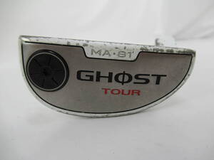 ★TaylorMade テーラーメイド GHOST TOUR MA.81 パター 33インチ 純正スチールシャフト B404★レア★激安★中古★