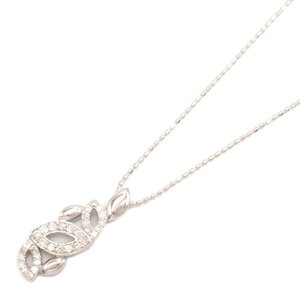 ジュエリー ダイヤ ネックレス ブランドオフ JEWELRY K18WG（ホワイトゴールド） ネックレス K18WG 中古 レディース