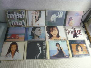 ユ)　CD13枚セット[今井美樹：フィエスタ/ビーウィズ/MOCHA/Lluvia/THANK YOU/IvoryⅢ　他　まとめ売りいろいろ]中古