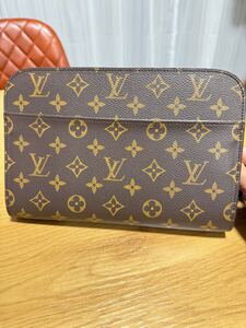 中古 LOUIS VUITTON ルイヴィトン モノグラム セカンドバッグ メンズ ミニバッグ オルセーM51790 ストラップなしジャンク品 クラッチバッグ