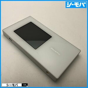 ルーター N-01H docomo Wi-Fi STATION ホワイト モバイルWi-Fiルーター 美品 通電確認済 ドコモ RUUN12669