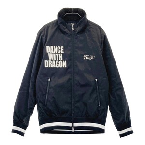 【1円】DANCE WITH DRAGON ダンスウィズドラゴン 中綿ジップジャケット ブラック系 2 [240101229361]