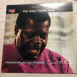 OSCAR PETERSON TRIO オスカー・ピーターソン　The WAY I REALLY PLAY 中古LPレコード