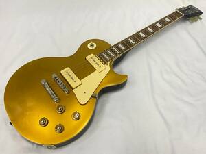 Burny RLG-60P VGT Gold Top バーニー レスポールタイプ エレキギター ゴールドトップ【現状品】