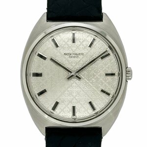 PATEK PHILIPPE パテックフィリップ 3574 Calatrava カラトラバ シルバー クロスギョーシェ Cal.23-300 手巻き式