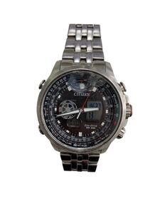 CITIZEN Eco-Drive WR 200 GN-4W-S シチズン エコドライブ 【稼働品】