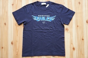 EDIFICE 417 EAGLES LOGO TEE 東北楽天ゴールデンイーグルス Tシャツ 紺 M