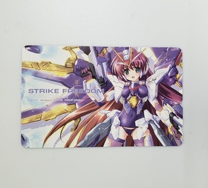 未使用 テレカ 機動戦士ガンダム SEED DESTINY STRIKE FREEDOM ストライク フリーダム テレホンカード 50度数