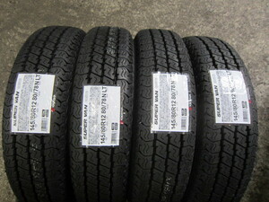 ヨコハマ　スーパーバンY356 145/80R12 80/78N　 新品４本セット　145 80 12　エブリィ　ハイゼット　DA17V　145R12 6PR（互換性あり）