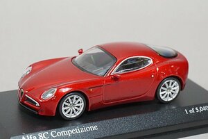 ミニチャンプス PMA 1/64 Alfa Romeo アルファロメオ 8C コンペティツィオーネ 2003 レッド 640120520