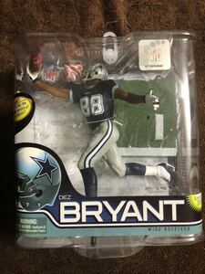 Dez bryant デズブライアント　ダラス・カウボーイズ　Dallas Cowboys アメリカンフットボール　NFL フィギュア　未開封品