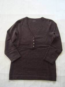 THREE DOTS カシミアセーター size2 M スリードッツ