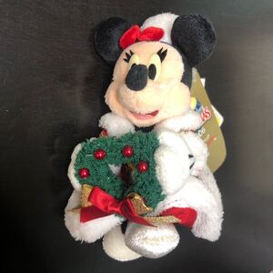 東京ディズニー シー　2006年　クリスマス　ミニーマウス　ミニーちゃん　ぬいぐるみバッジ