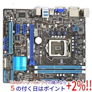 【中古】ASUS製 MicroATXマザーボード P8H61-M LE/USB3 [管理:1050010445]