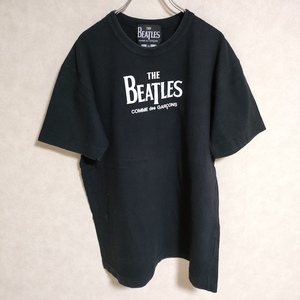 4-0521S△The Beatles/COMME des GARCONS VH-T001 サイズXXL ロゴ 半袖Ｔシャツ カットソー ビートルズ/コムデギャルソン F95334