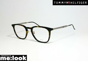 Tommy Hilfiger トミーヒルフィガー 眼鏡 メガネ フレーム　ナイロール TH1623G-086-51 度付可 ブラウンデミ　グレイ