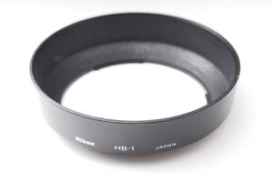 ☆Nikon HB-1 レンズフード AI AF Nikkor 28-85mm F3.5-4.5S, 35-135mm F3.5-4.5S, 35-70mm F2.8 等用 ニコン (20-2)