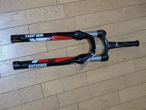 Rockshox Brain SID カーボンコラム　90㎜トラベル　クイック　ディスクブレーキ用　サスペンションフォーク　26インチ FFA230824A