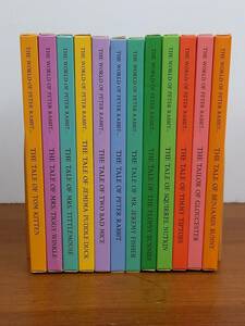 英語洋書　中古洋書 ピーターラビット The World Of Peter Rabbit 12冊セット 日本語ガイド付き　60サイズ