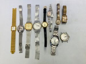 kmk09▼腕時計 10点おまとめ/レディース メンズウォッチ SEIKO.CITIZEN 未稼働 ジャンク時計▼