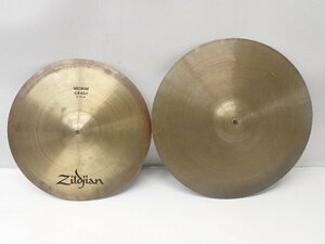 ZILDJIAN ジルジャン シンバル MEDIUM CRASH ミディアムクラッシュ 16 40cm ＋ CRASH クラッシュ 18”/45cm □ 6F7C9-7