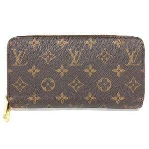 LOUIS VUITTON ルイヴィトン 財布 モノグラム ジッピー・ウォレット M42616 【CLAZB008】