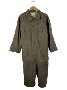 Maison Margiela◆22SS/WOOL WORKWEAR JUMPSUIT/オールインワン/38/ウール/BRW/S51FP0101