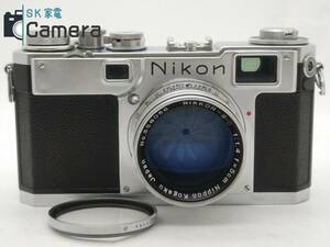 Nikon S2 + NIKKOR-S・C 5cm F1.4 Sマウント ニコン レンジファインダー