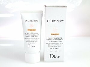 未使用　クリスチャン・ディオール　Dior　スノー ブライトニング フレッシュ CCクリーム 50　020　日焼け止め乳液　30ml　KES-2907