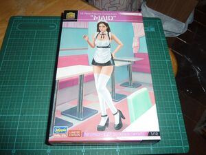 1/12　メイド　12リアルフィギュアコレクション　ハセガワ　No.18　52325 SP525 Real Figure Collection MAID