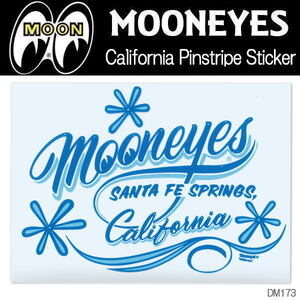 MOONEYES California Pinstripe Sticker ムーンアイズ カリフォルニア ピンストライプ ステッカー DM173BL