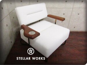 展示品/未使用品/STELLAR WORKS/FLYMEe取扱い/QT Chair/Nic Graham/ウォールナット/ブラック/ステンレススチール/チェア/326,700円/ft8521k