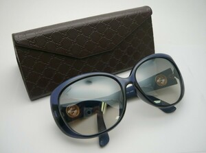 1000円スタート サングラス GUCCI グッチ GG3794/F/S LWMIC 58□16 135 GGロゴ グレー系レンズ ケース付 ファッション小物 WHO J10019