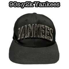 90s y2k OLD vintage Yankees レアデザイン black