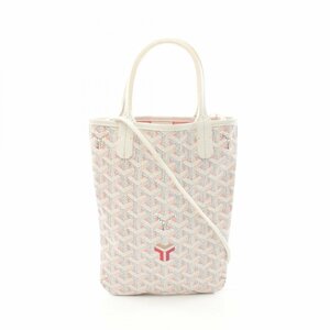 ゴヤール ポワティエ クレールヴォア ブランドオフ GOYARD PVCコーティングキャンバス ハンドバッグ コーティングキャンバス/レザー 中古