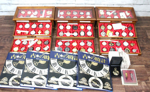 【ト長】ディアゴスティーニ 甦る 古の時計 郷愁の懐中時計コレクション 91点 大量 まとめ売り 箱付き アンティーク IC352IOE38