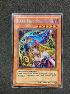 【美品】遊戯王　旧アジア版　ブラック・マジシャン・ガール　MFC-000 1st Edition 