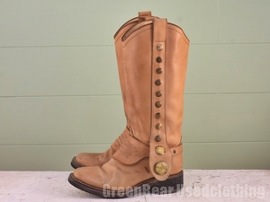 Z114 スペイン製 Sendra メンズブーツ 良い味 茶 ブラウン 40 25cm