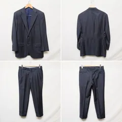 TOMORROWLAND Ermenegildo Zegna トゥモローランド エルメネジルドゼニア セットアップ スーツ ネイビー 61-06-14-6107 48